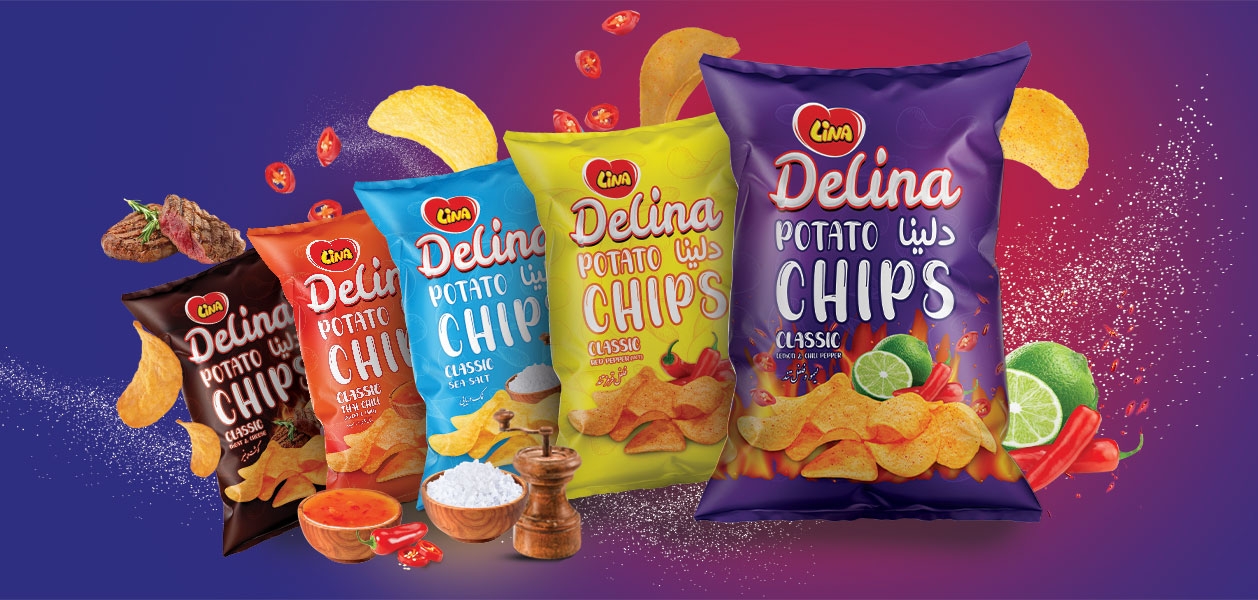 چیپس دلینا محصول جدید از لینا