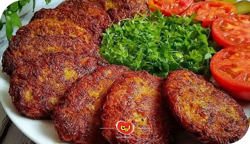 طرز تهیه کتلت قارچ و بادمجان ترکی