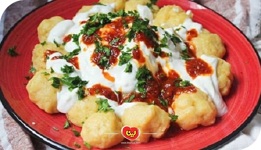 طرز تهیه بورانی سیب‌زمینی وگان