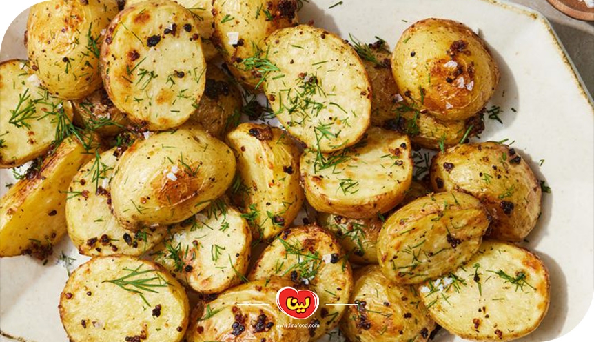 طرز تهیه سیب زمینی کریسپی رژیمی و کم کالری