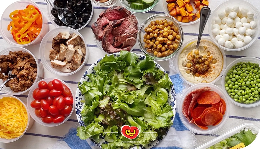 طرز تهیه انواع سالاد سالم و مقوی