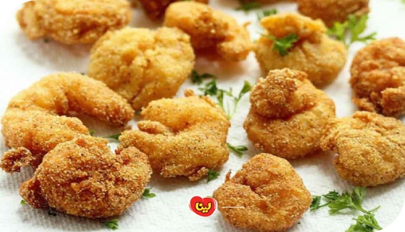 طرز تهیه خمیر بنیه برای میگو سوخاری 