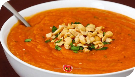 سوپ بادام‌زمینی؛ غذایی از غرب قاره آفریقا