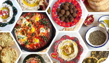 انواع پیش غذای عربی خوشمزه و جذاب