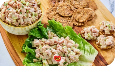 سالاد کرفس و ژامبون؛ غذای سریع برای تعطیلات نوروز