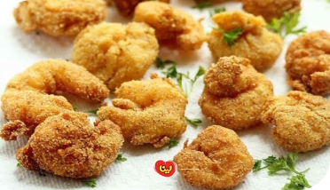 طرز تهیه خمیر بنیه برای میگو سوخاری 